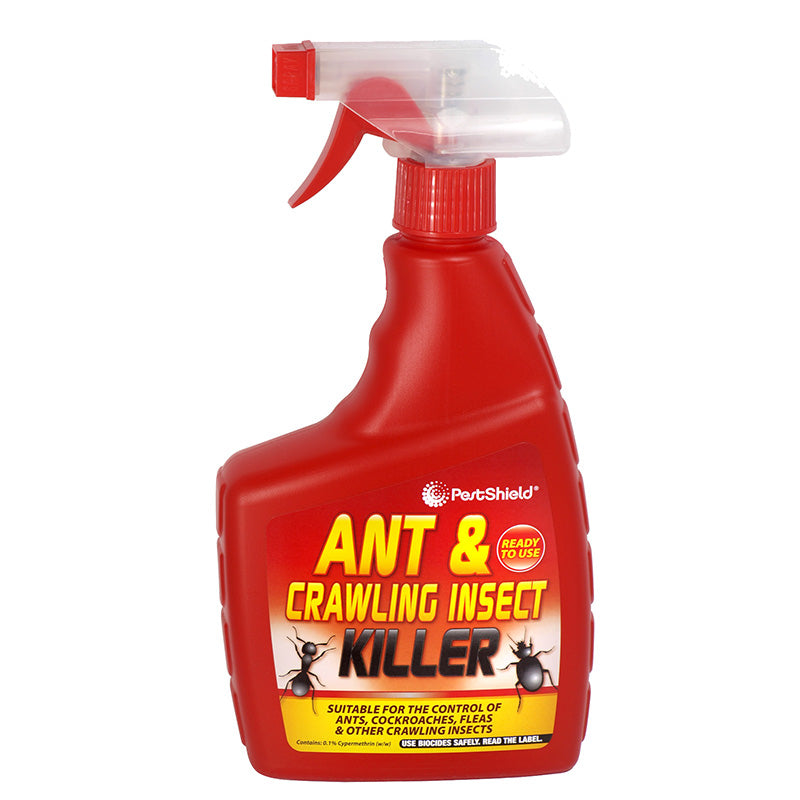 PestShield Ant & Crawling Insect Killer Spray 500ml - Case Of 12 Wholesale