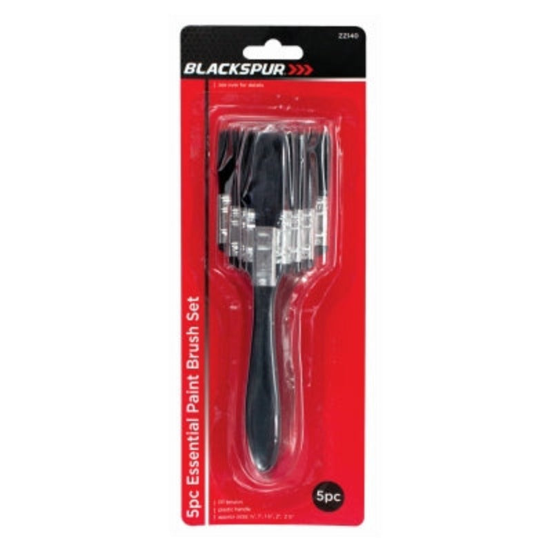 Blackspur Paint Brush Set 5 Pack Wholesale