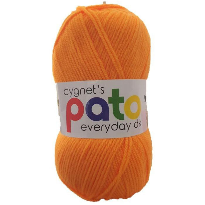 Pato Everyday Double Knitting Yarn - Case of 10 - Clementine Wholesale