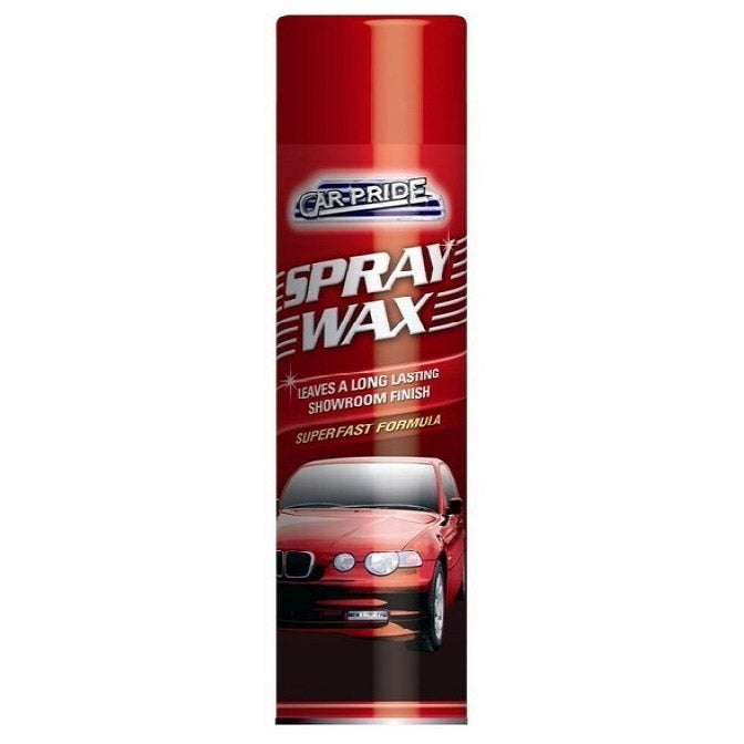 Car Pride Spray Wax Aerosol 300ml - Case of 12 Wholesale