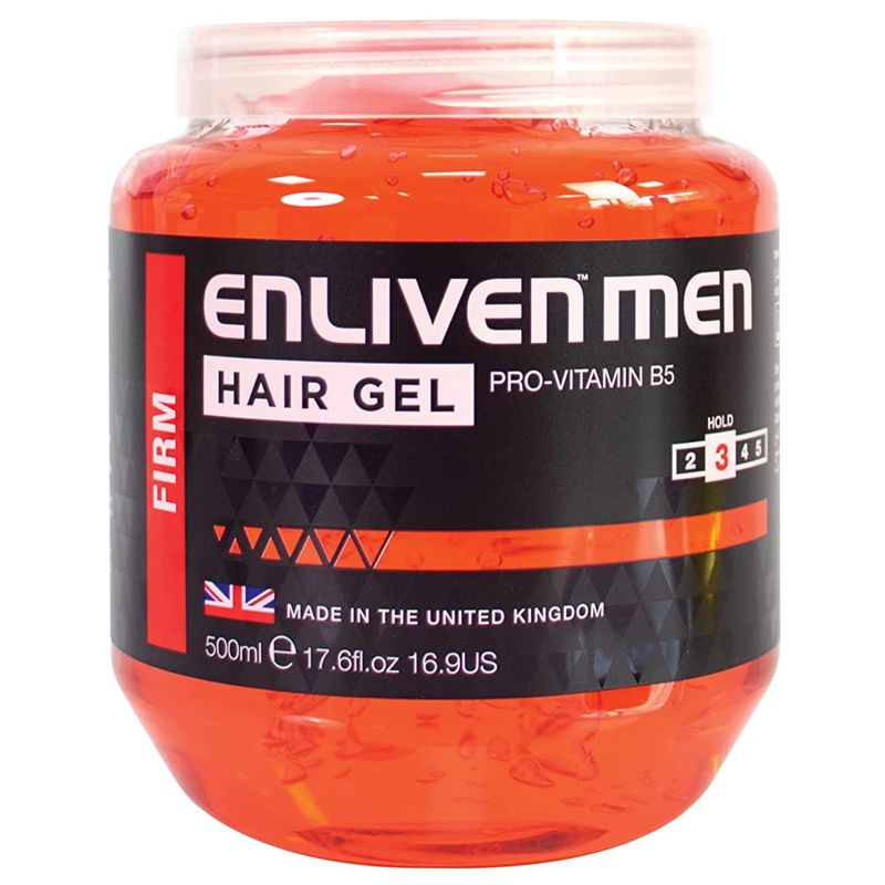 Enliven Firm Hold Hair Gel 500ml - Case of 12 Wholesale