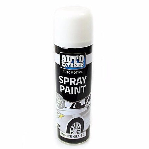 Rapide Auto Extreme Automotive AX Spray Paint White Gloss 250ml - Case ...