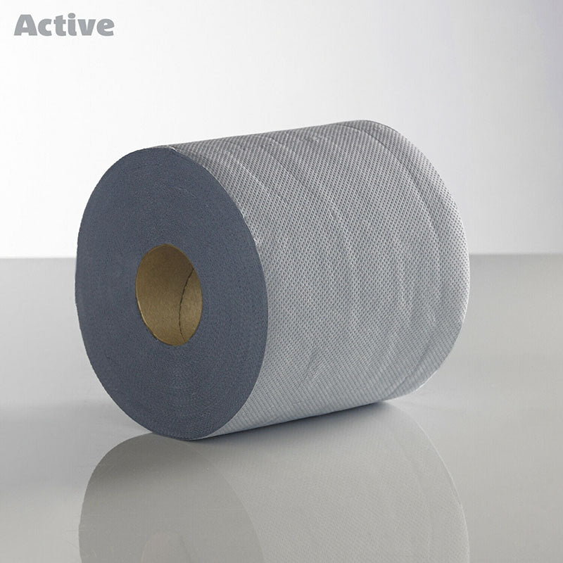 Active Blue Value Centrefeed Paper Tissue 6 Roll Pack Wholesale