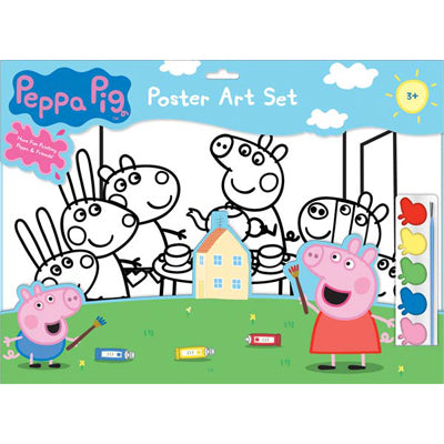 Peppa Pig A3 Poster Art Set Wholesale